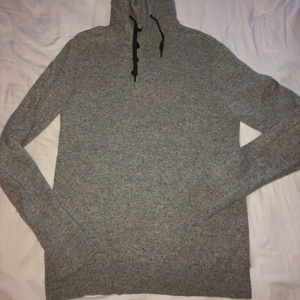 Men’s Medium Express Grey Hoodie